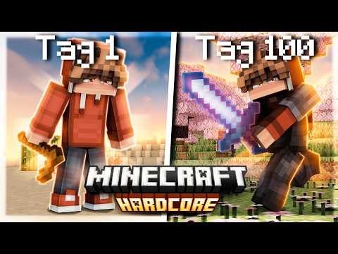 100 Tage MINECRAFT aber ALLE 10 Tage ändert sich das BIOM