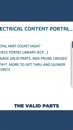 SOLIDWORKS Electrical Tip: Clean Your Component Library for Better Performance #shorts