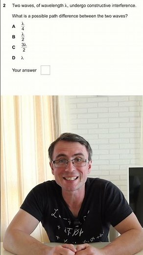 You MUST Know this A Level Physics Question