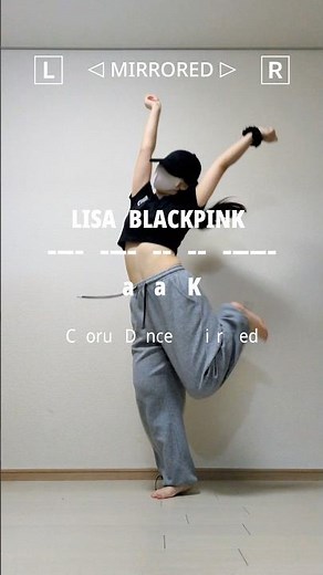 [MIRRORED] LISA (BLACKPINK) - SaWaDiKa | Dance Tutorial #shorts