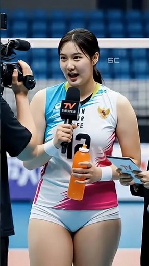 Emotional Interview with Volleyball Player After a Big Game! #volleyball