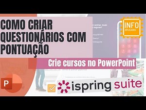 Como criar questionários avaliados e com pontuação para seu curso online
