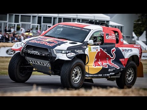 Guided tour of Toyota Gazoo Racing's GR DKR Hilux T1+