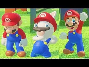 Mario + Rabbids Kingdom Battle: All DEATHS, Game Over Screens And Winning Animations!