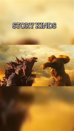 KING KONG VS GODZILLA 💀 #godzilla #kingmonster #storykinds