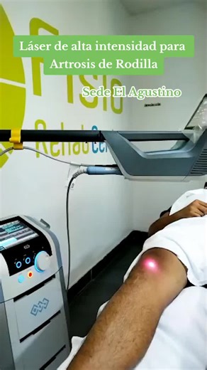 Terapia con Láser de Alta Intensidad para Artrosis de Rodilla