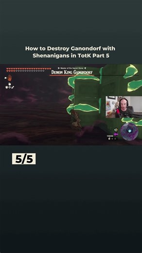 How to Destroy Ganondorf with Shenanigans in TotK Part 5