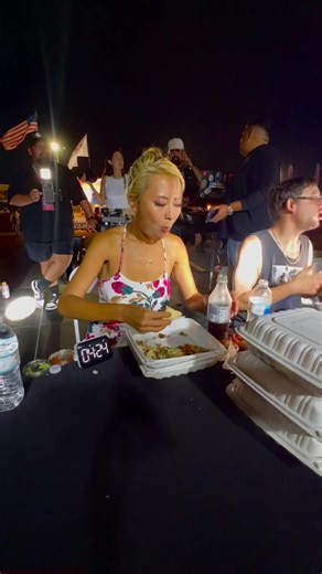 30 Tacos 🌮 Eating Contest $100 Prize 🏆 📍 805 Night Market Ventura, CA | Raìna