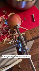 14K views · 249 reactions | Crockpot apple sauce but can it. This is...