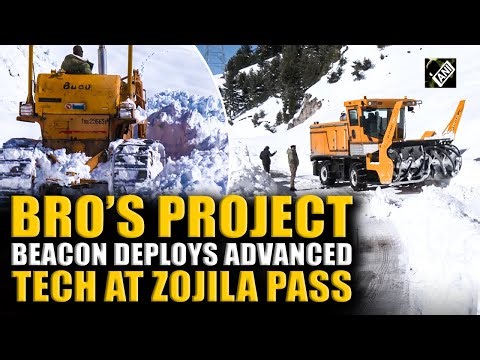 BEACON Deploys Cutting-Edge Technology to Clear Snow at Zojila, Restore Kashmir–Ladakh Connectivity