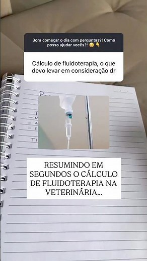 How to calculate fluid therapy in veterinary medicine?