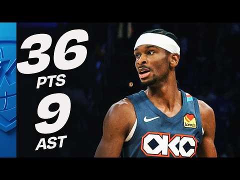 Shai Gilgeous-Alexander (36 PTS) Shines in Return 🌟 | February 27, 2026