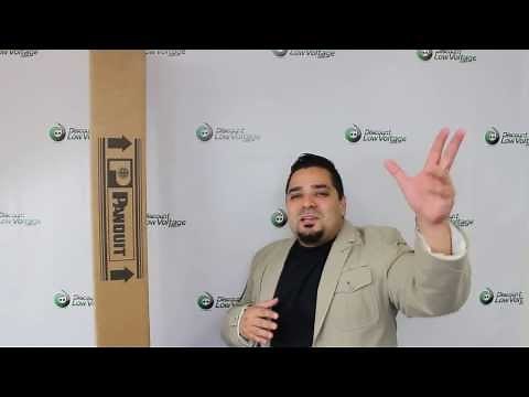 Panduit WMPVF45E NetRunner 7ft Front Only Vertical Manager