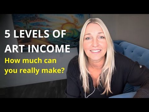The 5 Income Levels of Artists (Where Are You?)