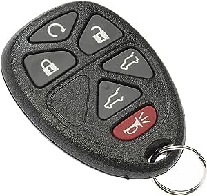 Dorman 13714 Keyless Entry Remote 6 Button Compatible with Select Cadillac / Chevrolet / GMC Models