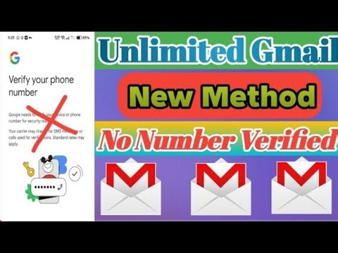 আনলিমিটেড জিমেইল অ্যাকাউন্ট খুলতে পারবেন মোবাইল নাম্বার ছাড়া how to create unlimited Gmail account