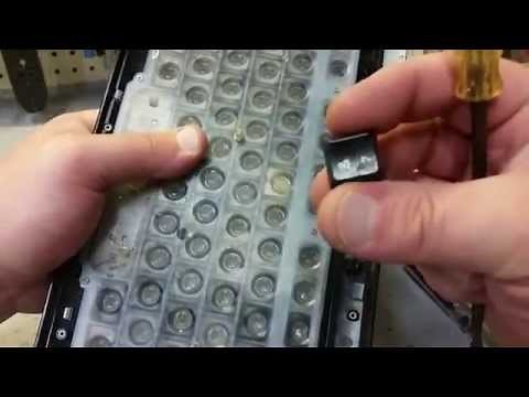 Taking Apart A Computer Keyboard With Thorough Cleaning