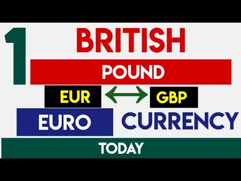 1 GBP to EUR British Pounds to Euros RATES TODAY