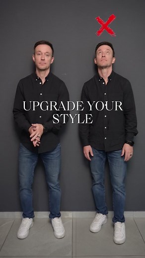 🔹 Style Upgrade Tips ⬇️ 💾 Make sure you have saved this post and are following for more style tips 🚀 Transform your look with these easy steps and feel the confidence boost. 🔥✨ 1️⃣ **Tuck It In**: It is now more stylish to tuck your shirt in, litterally in the past year it has become fashionable again. Crisp and clean. 👕➡️🕴️ 2️⃣ **Belt Up**: Another new addition to looking stylish is wearing a belt, this was also not very stylish litterally a year ago with casual outfits. Add a classic lea