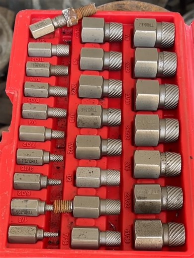 Efficient Machinery Tools: Screw Extractor Set for Agriculture