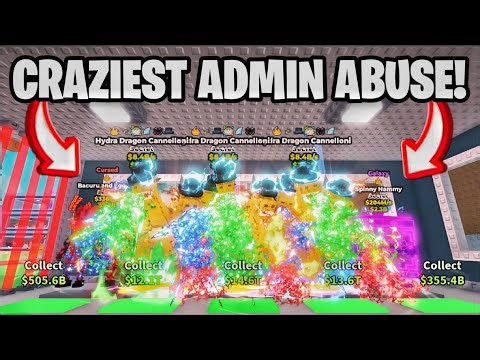 The Admin Abuse that made me FILTHY RICH in Roblox.. ( 40B/s! )