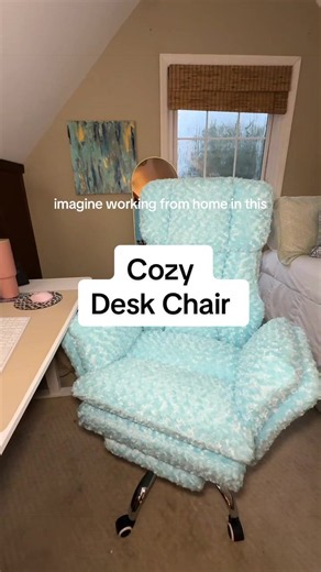 If you work from home, this might be the most comfortable desk chair ever! 😍 It swivels, rolls, adjusts in height, reclines, has a footrest, AND the arms fold down. Basically a work chair that turns into a relaxation station! 🙌 #WorkFromHome #DeskChair #HomeOffice #WFHSetup #OfficeFinds