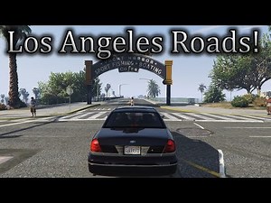 GTA 5 - L.A Road Texture MOD!