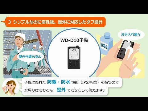 インターカムWD-D10シリーズ ［機能編］