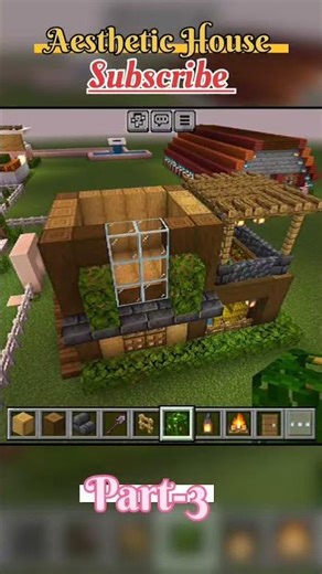 🏡 Most Beautiful Aesthetic House in Minecraft | Part 3 #minecraft
