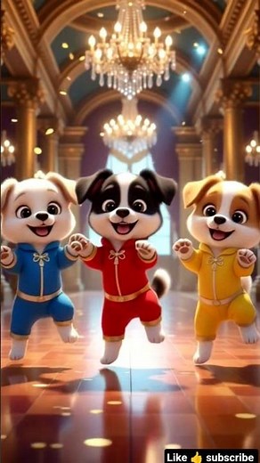 🐶 Cute Puppies Dancing in Party Hall 🎉 | Funny Puppy Dance Video 😍 | #shorts #cutepuppy #dance