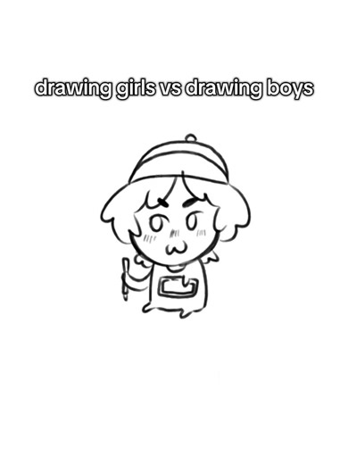 Drawing Girls vs. Drawing Boys: An Artistic Comparison