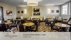 The Comfort Hotel Bayer's Lake in Halifax, Nova Scotia was recently awarded one of Choice Hotels Canada's Platinum Guest Satisfaction Awards. Over the years, the property has received eight Platinum and two Gold Guest Satisfaction Awards and most recently, the hotel's General Manager Nimfa Bautista was named our 2021 Leader of the Year. It's without a doubt that the Comfort Hotel Bayer's Lake is outstanding in both operational performance and guest service. http://ch.social/6189zEU0S | Choice Ho
