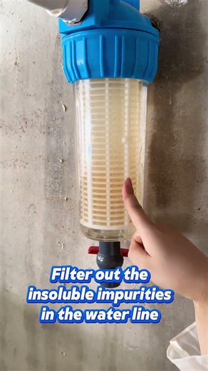 Water line filter #poultry #waterline