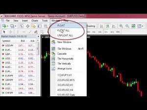 MT4 Floating Charts - Installation Instructions & MetaTrader 4 Configuration