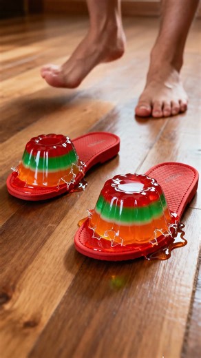 ASMR Super Cool Slippers?!😅 v2 #asmr #slippers #love