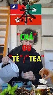"CHÁ" ou "TEA"? #linguas #linguistica #historia #cha #idiomas #curiosidades #china #asia #educação