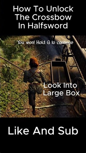 CrossBow Unlock Tutorial In HalfSword Early Access