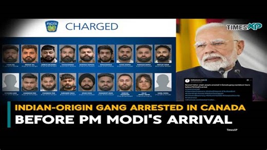Indian-origin gang arrested in Canada before PM Narendra Modi's arrival for G7 Summit