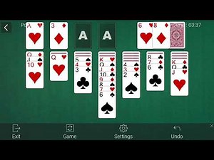 Solitaire Suite 25 in 1: Klondike 1 Draw Gameplay