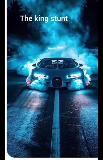 the king stunt car video