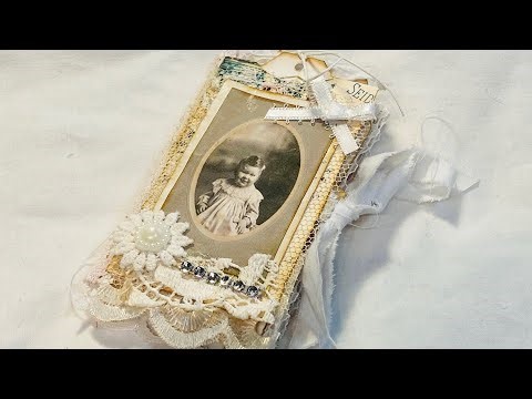 Tiny junk journal using scraps inspired by Gi Kerr on YT