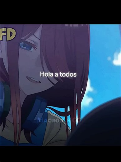 Miku nakano les desea un feliz año nuevo 🫂💐#anime #editsanime #quintupletsquintessential #mikunakano #animegirl