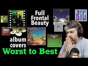 YES - Top Album Covers Rated - Worst to Best | Roger Dean, hipgnosis etc