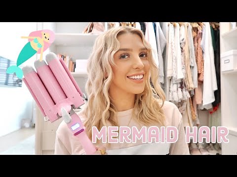 MERMAID HAIR WAVER TUTORIAL! How to Do Mermaid Hair/ Mermaid Waves