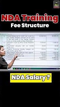 NDA Training Fee Structure | Complete Cost & Expenses Explained! 💰🇮🇳