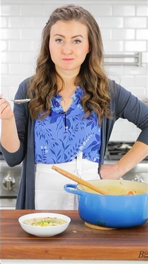 Creamy Chicken Pot Pie Soup in 30 Minutes #shorts