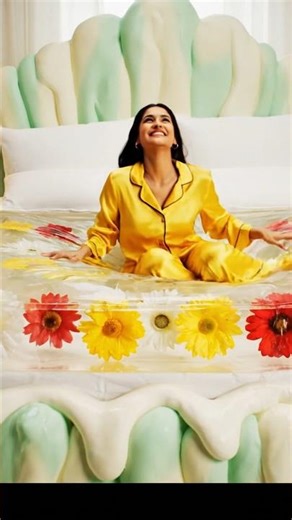 Bouncing on Edible Beds 🍰🌸 ASMR Soft Jumping Sounds for Deep Sleep