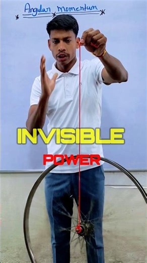 still wheel falls😱… but starts spinning and balances perfectly! 🤯”