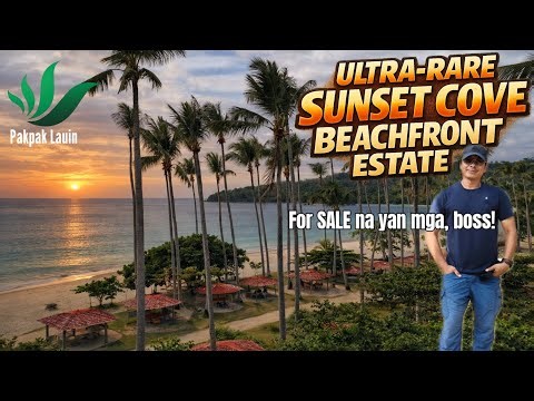 ULTRA-RARE SUNSET COVE BEACHFRONT ESTATE in Puerto Princesa City