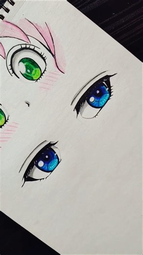 How to draw anime eyes #drawing #howtodraw #art #artist #anime #animeart #shorts #sketchbook #sketch